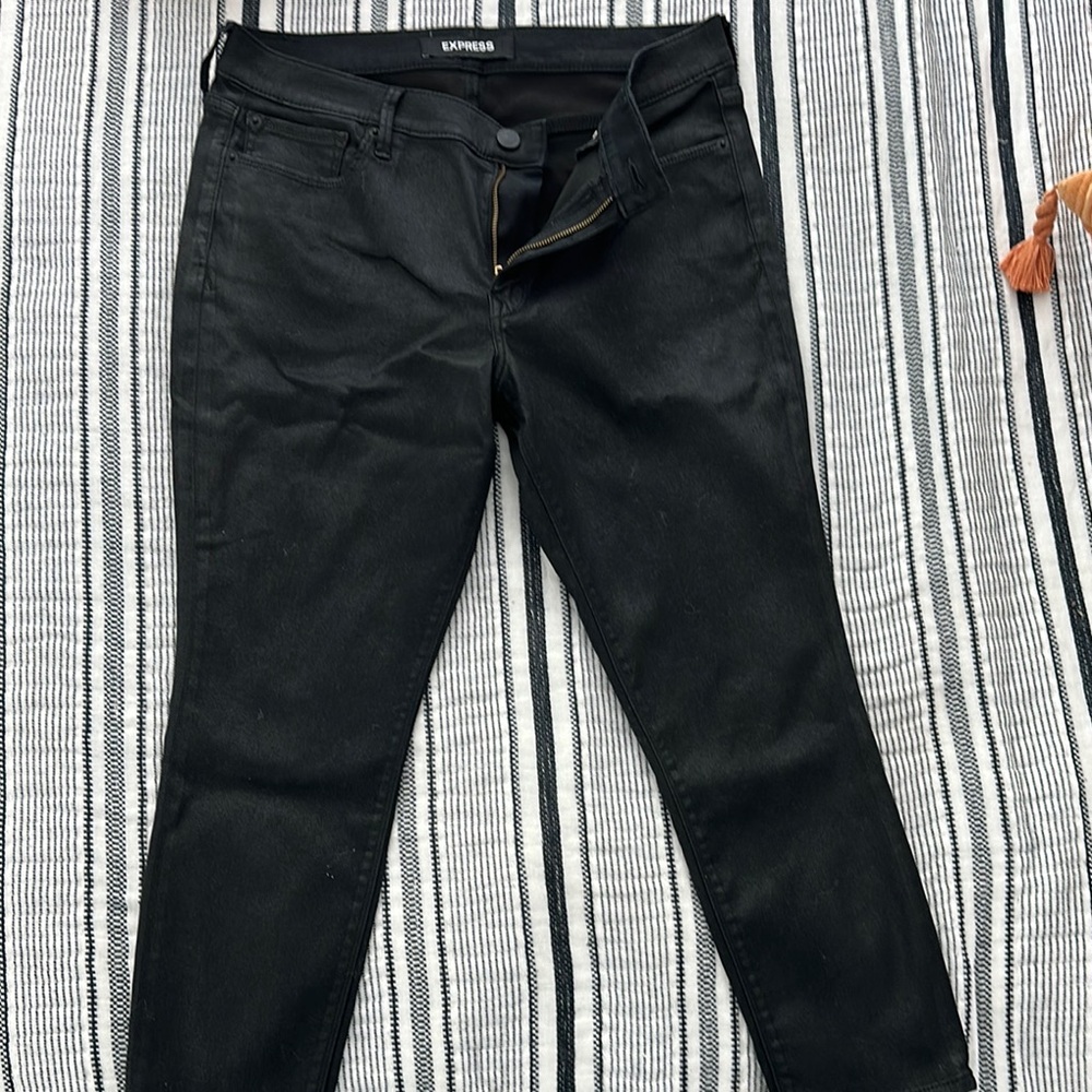 Express Black Skinny Jeans for Women